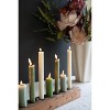 Rustic Recycled Wood Candelabra – 24" Long Taper Holder by Kalalou - 2 of 3