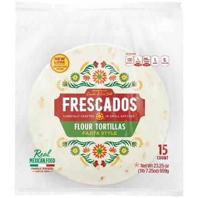 Frescado 7" Fajita Tortillas - 15ct/23.25oz