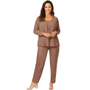 Jessica London 4-Piece Stretch Knit Wardrober - 1 of 4