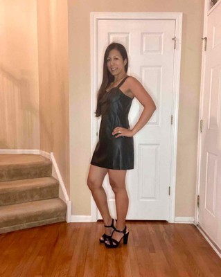 See and Shop Our Who What Wear Leather Dress for Target