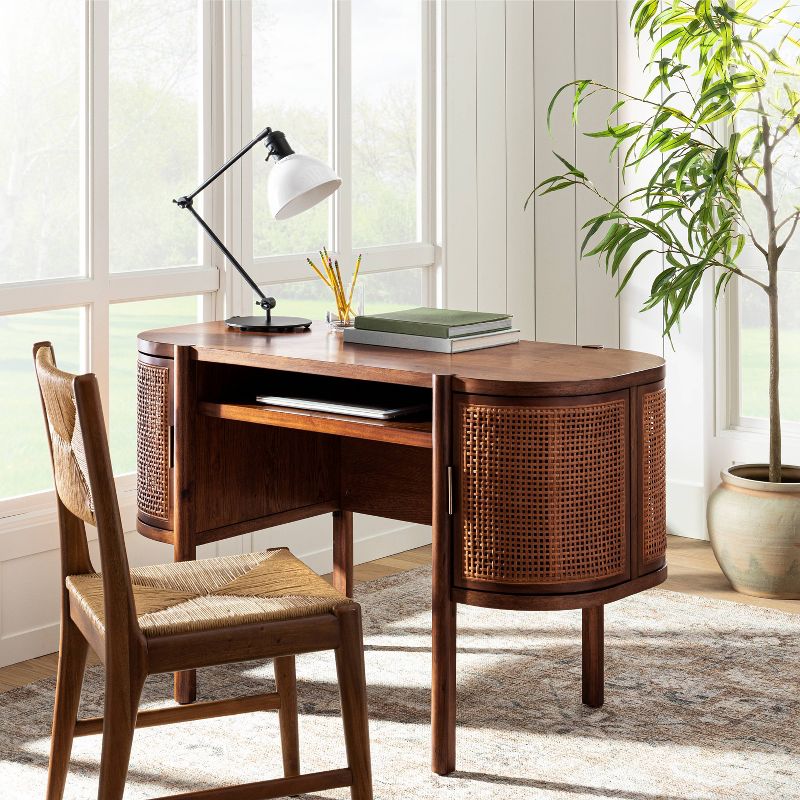 Portola Hills Caned Desk - Threshold™ designed with Studio McGee, 3 of 16