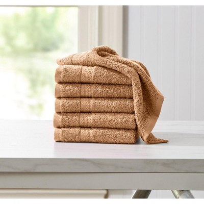 BrylaneHome BH Studio 6-Pc Wash Cloth Set
