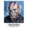 Jason Voorhees Yearbook Photo Men's White T-Shirt - 2 of 2