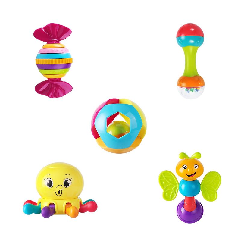 iPlay, iLearn Baby Rattles Toys Set 10pc, 4 of 7