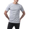 3 Pack Pro Club Men's Comfort Cotton Short Sleeve Crew Neck Relaxed Fit T-Shirts - 3 of 4