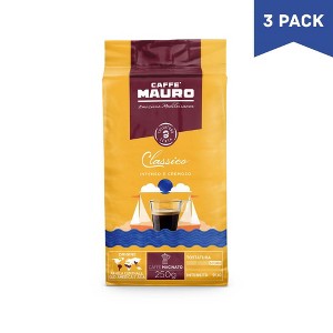 Caffe Mauro Classico Ground Coffee 8.8oz/250g - Pack of 3 - 1 of 4