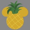 Boy's Disney Mickey Mouse Pineapple Silhouette Performance Tee - 2 of 4