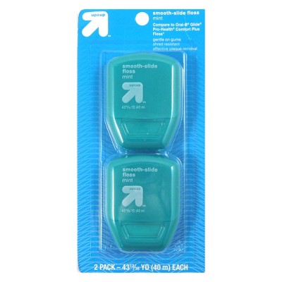 Smooth Slide Floss - 2pk - Up&Up™ (Compare To Oral-B Glide Pro Health ...