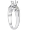 Pompeii3 3/4ct Real Diamond Engagement Semi Mount Ring Setting - 3 of 4