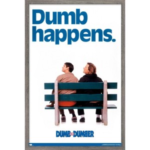 Trends International Dumb and Dumber - Dumb Happens Framed Wall Poster Prints - 1 of 4