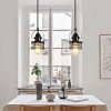 Metal Cage Pendant Lamps Vintage Rustic Pendant Light With Adjustable Length Farmhouse Caged Hanging Lamp E26 Base Bulb Not Included-The Pop Home - 2 of 4