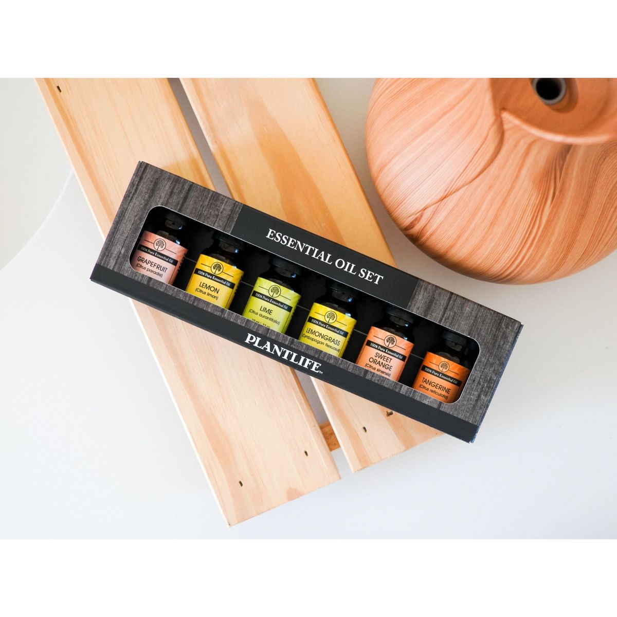 Top 6 Citrus Essential Oil Gift Set (Lime, Lemon, Sweet Orange, Tangerine, Grapefruit, and Lemongrass) – 6/10 ml – 100% Pure Therapeutic Grade - thumbnail 2