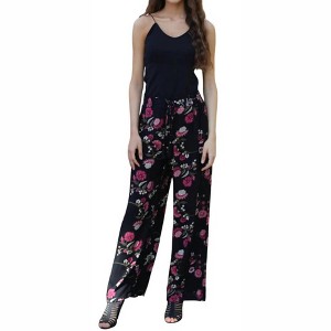 Women's Blooming Floral Tassel Pant - ANGIE - 1 of 2