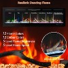 Acekool 72" Smart Electric Fireplace, WiFi/Remote Control, 1500W/750W Heater, 12 Flame Colors, Wall Mount or Recessed - 3 of 4