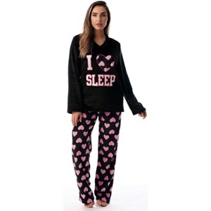 Just Love Plush Pajama Sets for Women / Winter Fleece Christmas Pajamas - 1 of 3