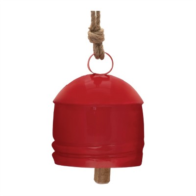 Rustic Metal Bell Ornament (Set of 4)