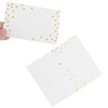Unique Bargains Printable Paper Beautiful Wedding Restaurant Line Border Place Name Cards - 4 of 4