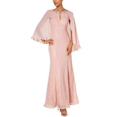 S.L. Fashions Womens Lace Gown Dress
