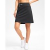 FIONECA Skorts for Woman with Pockets High Waisted Golf Tennis Skirts Knee Length Long Skort for Women Dressy Casual - 3 of 4