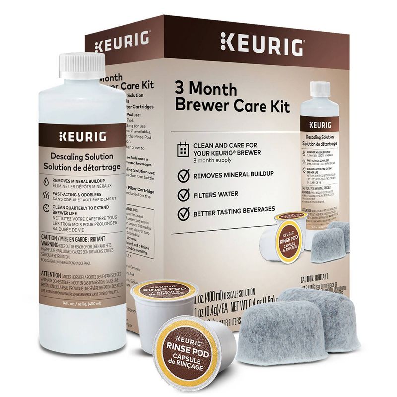 Keurig 3 Month Brewer Care Kit, 1 of 8