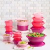 2 Tupperware Pink Snack Containers 4914 4922