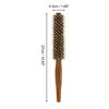 Unique Bargains Women's Comfortable Curling Combs Brown 1 Pc - 2 of 3