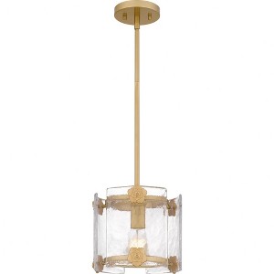 Quoizel Lighting Jolie 1 - Light Pendant in  Light Gold - 1 of 1