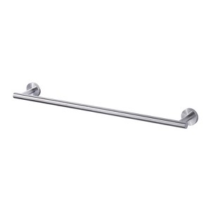 WOWOW 36 in. Stainless Steel Wall Mounted Single Towel Bar in Brushed Nickel - 1 of 4