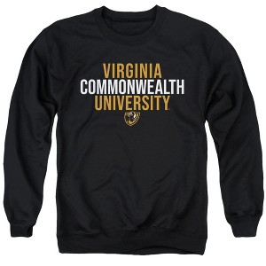Virginia Commonwealth University Official Stacked Adult Crewneck Sweatshirt - 1 of 4