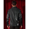 Lars Amadeus Men's Long Sleeves Button Down Prom Wedding Shiny Party Shirts - 3 of 4