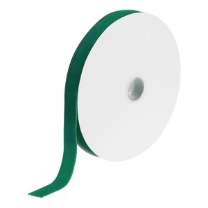 Unique Bargains Soft Single Face Spool Silky Velvet Ribbon for Bouquets DIY Crafts - 1 of 3