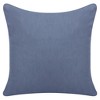 20" Forest  Cotton Throw Pillow With Buttons - 4 of 4