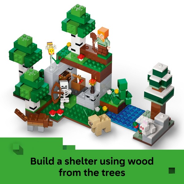 LEGO Minecraft Aventura de la Primera Noche 21593 3