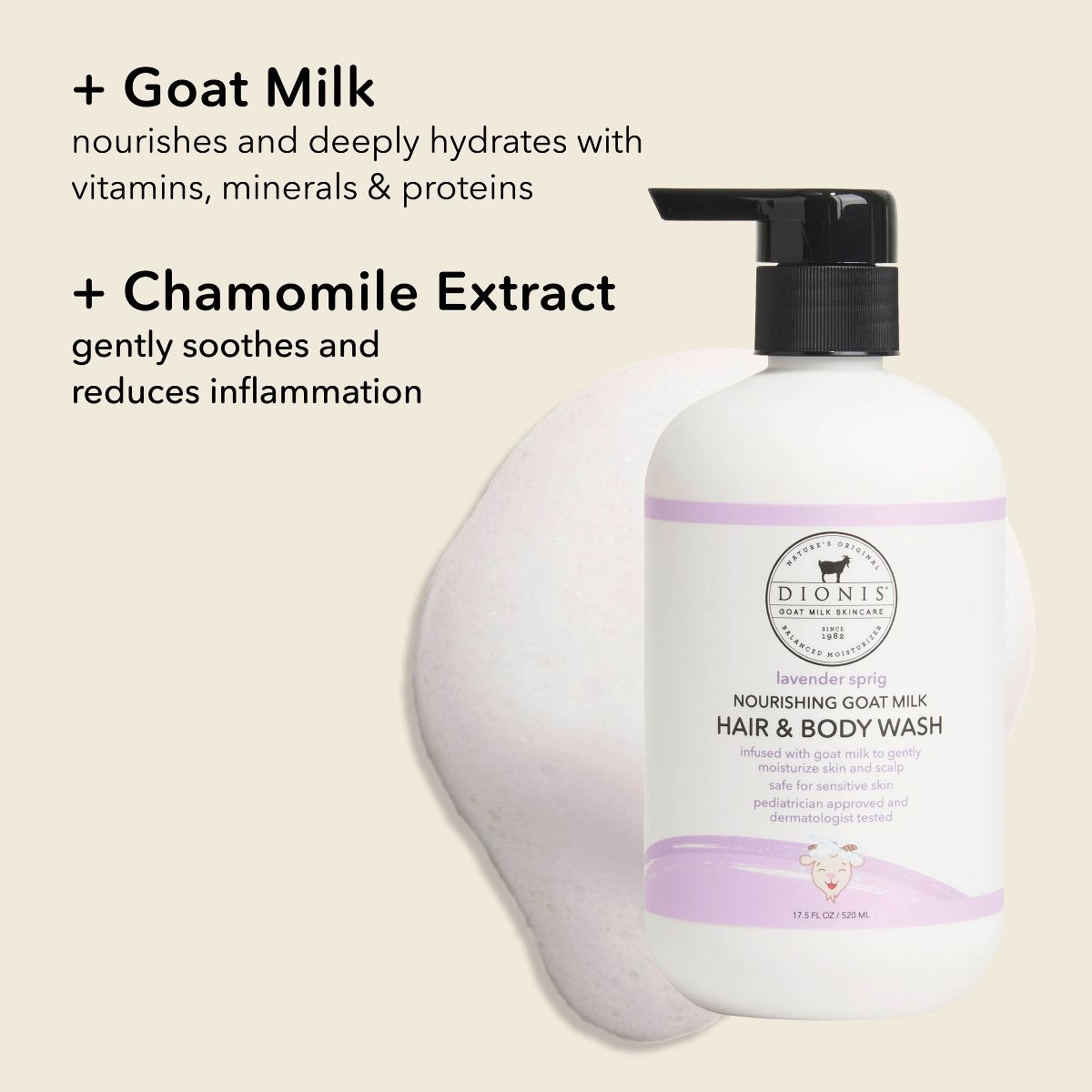 Dionis Goat Milk Baby Care Bundle Lavender Sprig, 3 Pk - thumbnail 2