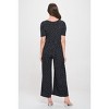 WEST K Women's Jana Short Sleeve Knit Jumpsuit - 3 of 4