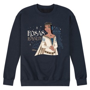 Men's - Disney - Rosa's Royalty Graphic Fleece Sweatshirt - 1 of 4