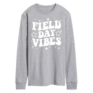 Men's - Instant Message - Field Day Vibes Long Sleeve Graphic T-Shirt - 1 of 4