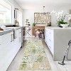 Washable Runner Rug, Non Slip Modern Abstract Carpet, Foldable Low Pile Hallway Mat for Entryway or Kitchen - 2 of 4