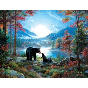 Sunsout Bedtime Kisses 1000 pc Large Pieces Mothers Day Jigsaw Puzzle 52966 - 1 of 4