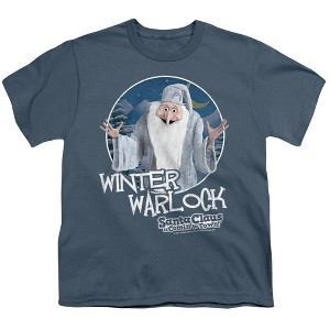 Boys' Santa Claus Is Comin To Town Winter Warlock T-Shirt - 1 of 4