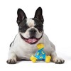 Arm & Hammer Nubbies Trio Bone Dental Dog Toy - Blue/Yellow - 2 of 4