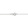 Black Bow Jewelry 0.7mm, Sterling Silver Square Snake Chain Necklace - 4 of 4