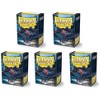 Dragon Shield 5 Packs Dragon Shield Matte Black Standard Size 100 ct Card Sleeves Value Bundle! - 2 of 4