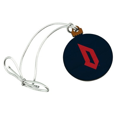 Duquesne University Primary Logo Mini Small Tiny Wood Christmas Tree Holiday Ornament