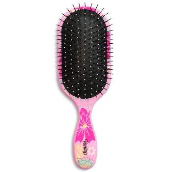 NuWay4Hair Vanity - Detangler Hair Brush - Pink Flower - 1 pc