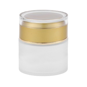 Unique Bargains Frosted Glass Dispensing Bottle for Bathroom 1 Pc - 1 of 4