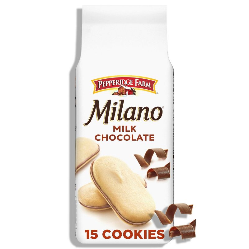 Pepperidge Farm Milano Milk Chocolate Cookies - 6oz, 1 of 8