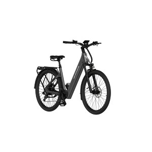 Vanpowers Adult UrbanGlide Pro 2.27' Step-Through Small Frame Electric Bike - Gray - 1 of 4