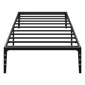 Bed Frame, 6 Inch Heavy Duty Metal Platform with Iron Slats, No Box Spring Needed, Supports up to 800 Lbs, Sturdy Bed Frame for Adults - 1 of 4