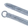 CTM Women's Braided Wide Belt with Matching Buckle - 2 of 4
